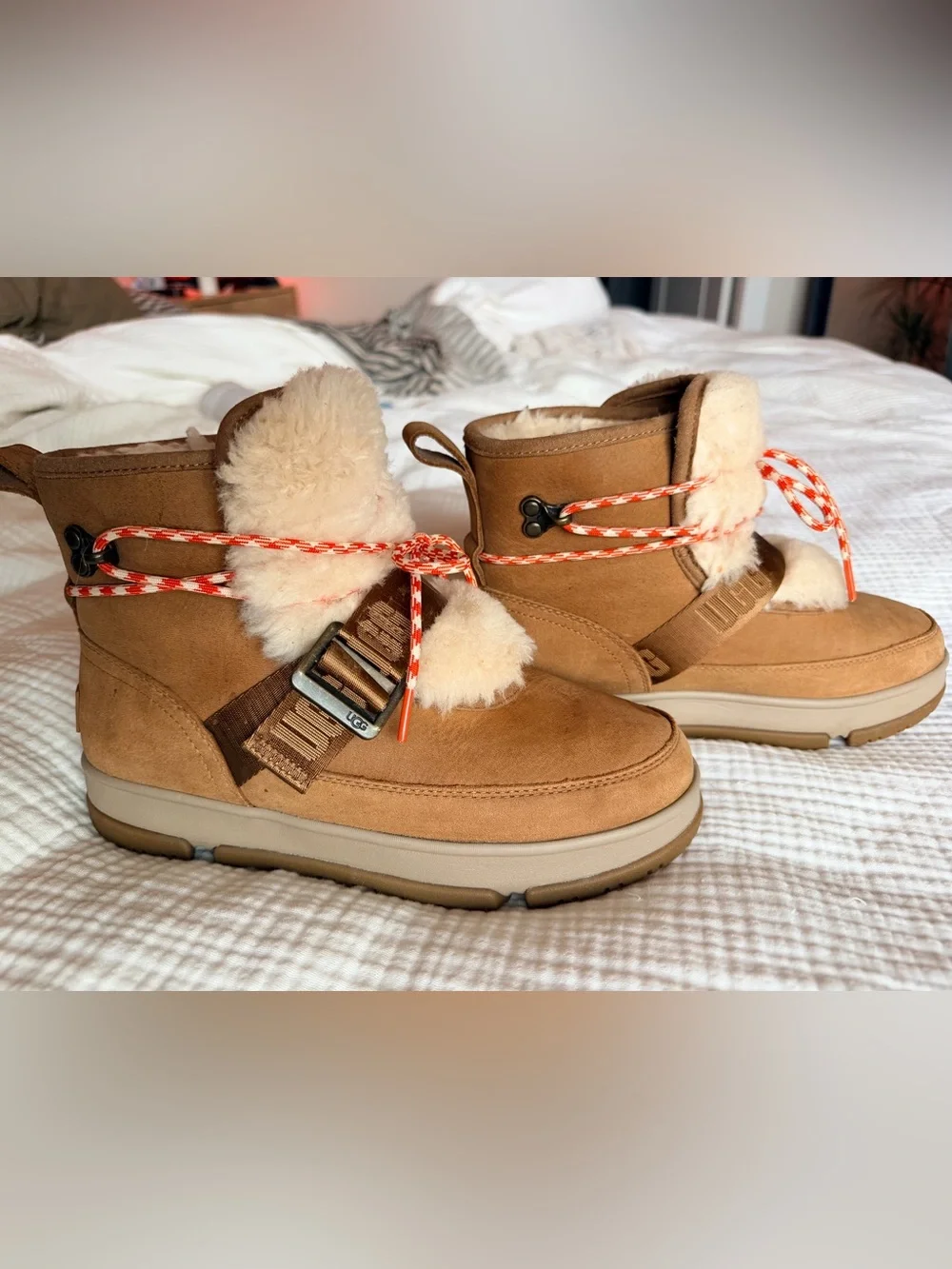 UGG chestnut suede